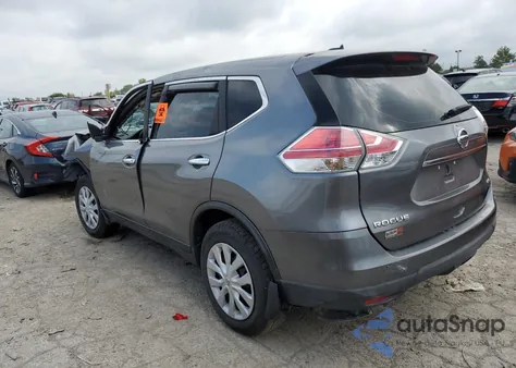 2015 Nissan Rogue S из США, поврежденный, VIN KNMAT2MV9FP579177
